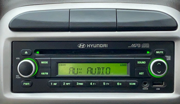 2011 Hyundai Santro Xing GLS, Petrol, Manual, 43,881 km, Infotainment System