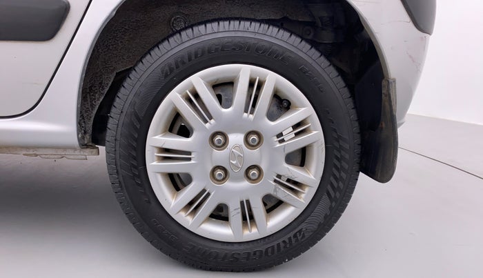 2011 Hyundai Santro Xing GLS, Petrol, Manual, 43,881 km, Left Rear Wheel