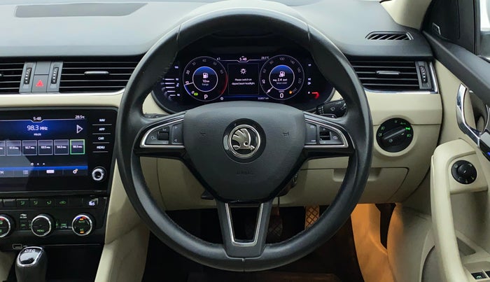 2019 Skoda Octavia L&K 1.8 TSI AT, Petrol, Automatic, 35,897 km, Steering Wheel Close Up