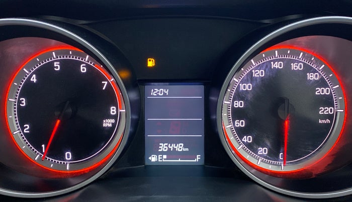 2018 Maruti Swift VXI, Petrol, Manual, 36,448 km, Odometer Image