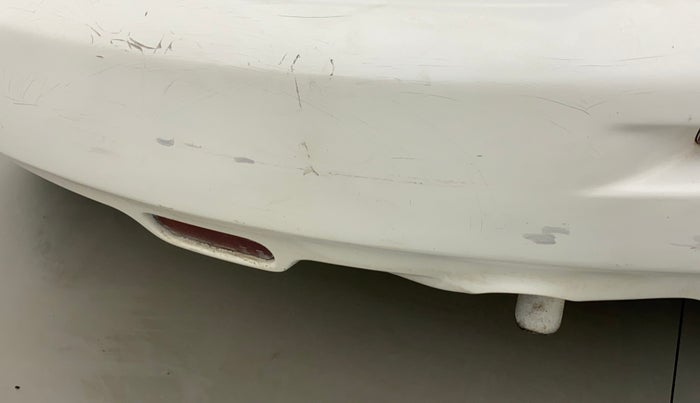 2012 Maruti Ritz LXI, Petrol, Manual, 1,21,307 km, Rear bumper - Minor scratches