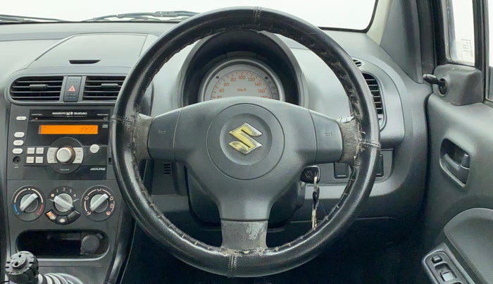 2012 Maruti Ritz LXI, Petrol, Manual, 1,21,307 km, Steering Wheel Close Up