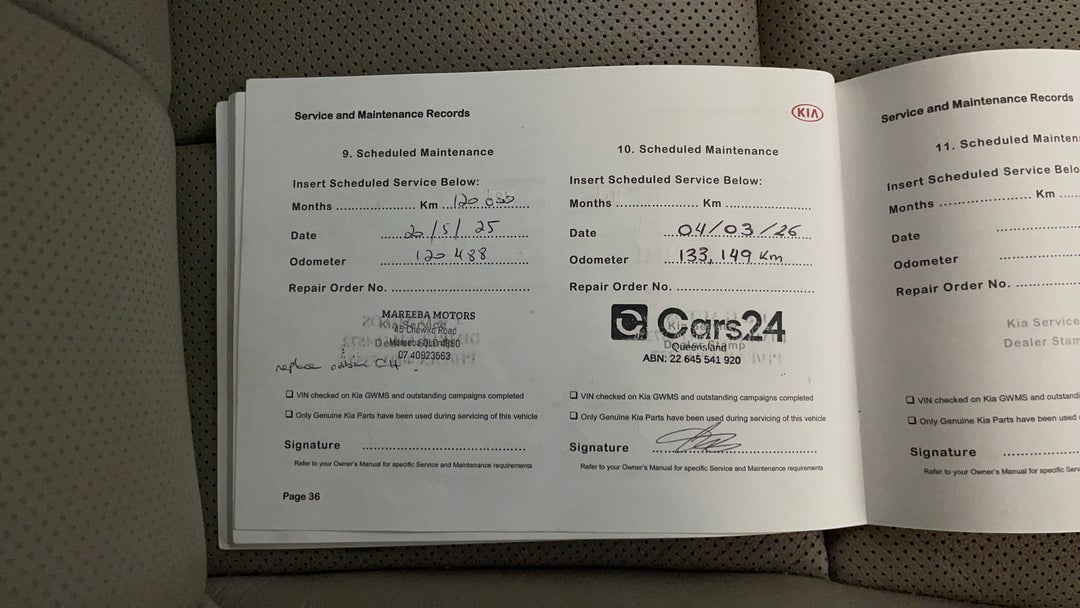 2019 Kia Carnival Platinum, Automatic, 133155 km, Service History