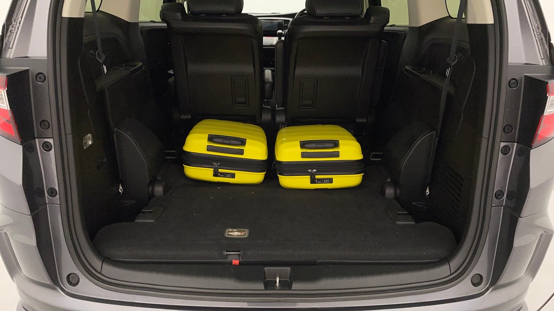 Boot Inside View with Luggage