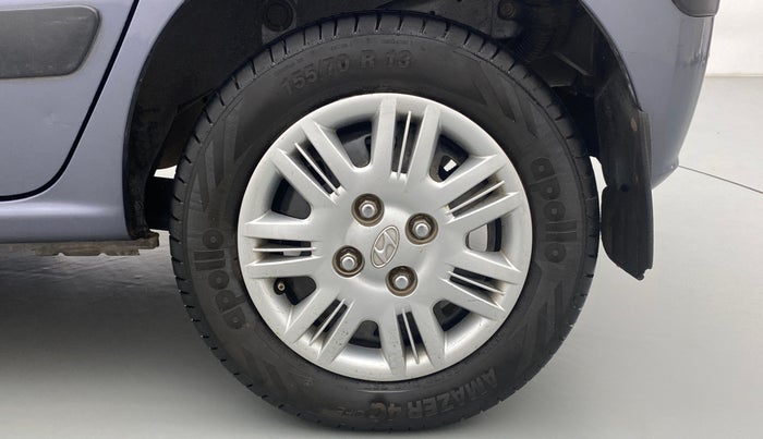 2010 Hyundai Santro Xing GLS, Petrol, Manual, 39,291 km, Left Rear Wheel