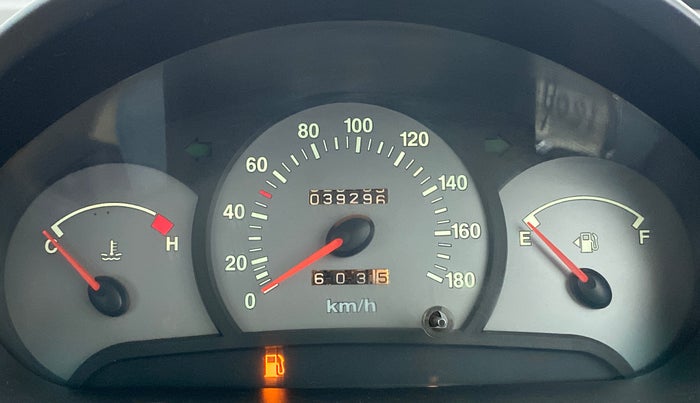 2010 Hyundai Santro Xing GLS, Petrol, Manual, 39,291 km, Odometer Image