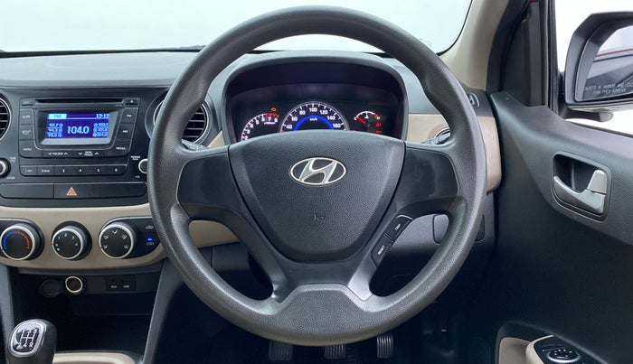 2014 Hyundai Grand i10 SPORTS 1.2 VTVT, Petrol, Manual, 41,654 km, Steering Wheel