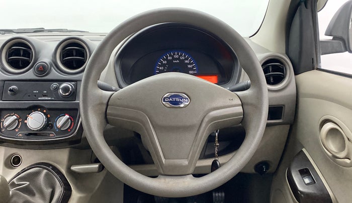 2014 Datsun Go T, Petrol, Manual, 65,504 km, Steering Wheel Close Up