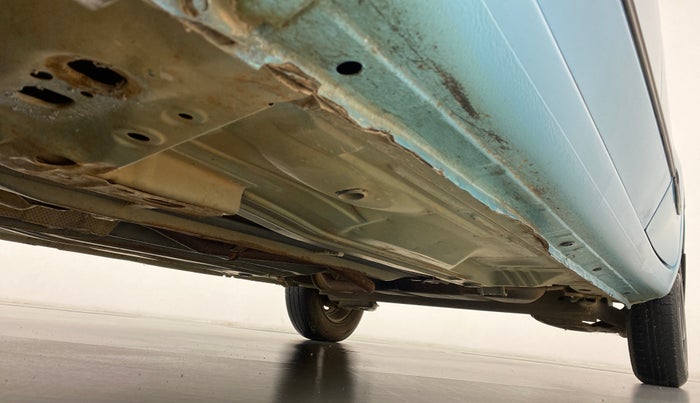 2014 Datsun Go T, Petrol, Manual, 65,504 km, Right Side Underbody