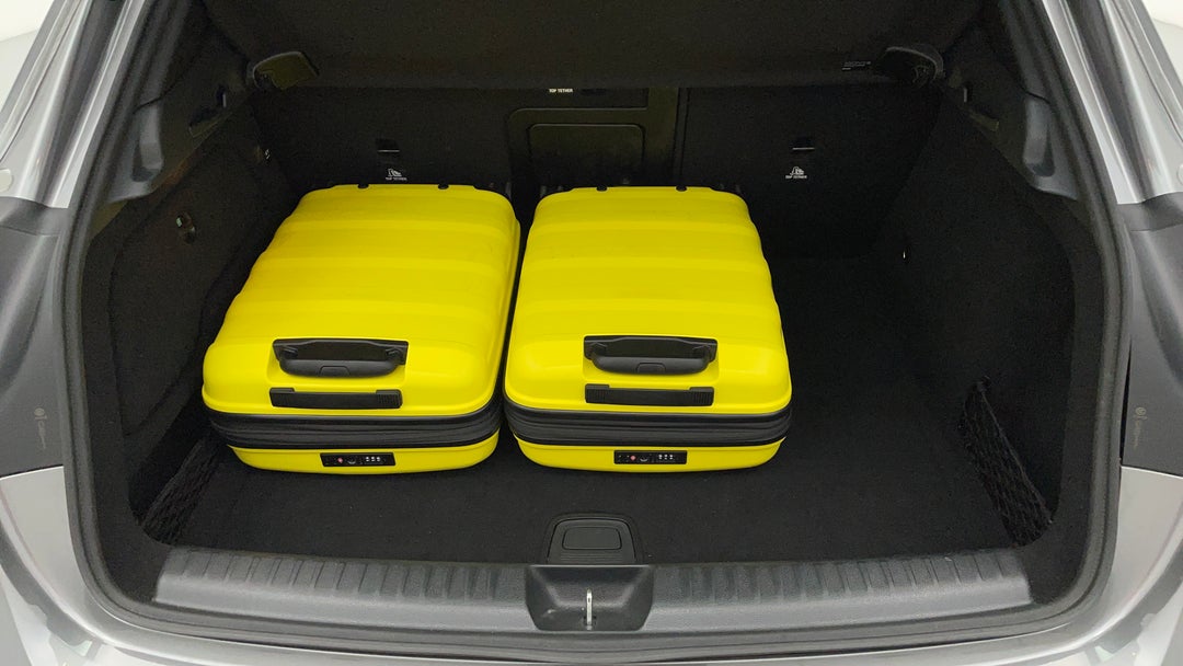 Boot Inside View with Luggage