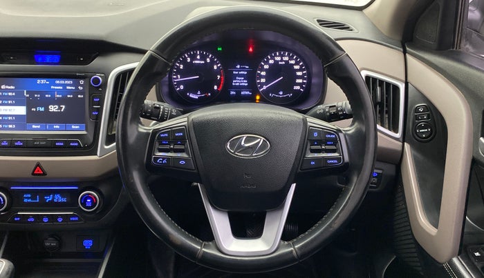 2019 Hyundai Creta 1.6 SX (O) VTVT, Petrol, Manual, 60,781 km, Steering Wheel Close Up