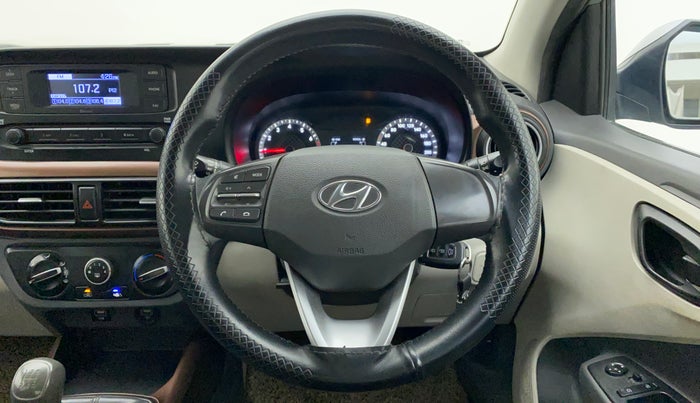 2020 Hyundai AURA S 1.2 CNG, CNG, Manual, 68,025 km, Steering Wheel Close Up