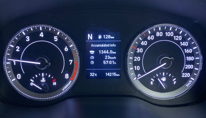 2020 Hyundai VENUE SX 1.0 GDI IMT, Petrol, Manual, 14,438 km, Odometer Image