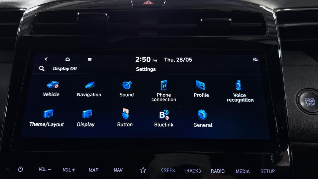 2023 Hyundai Tucson Highlander N Line (AWD), Automatic, 38688 km, Infotainment System