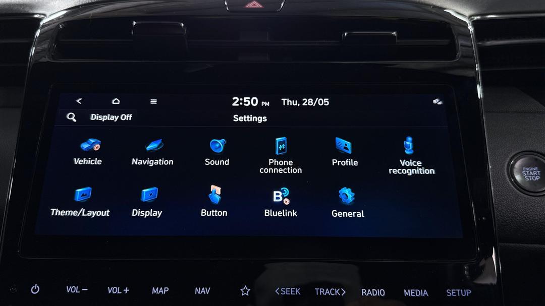 2023 Hyundai Tucson Highlander N Line (AWD), Automatic, 38688 km, Infotainment System