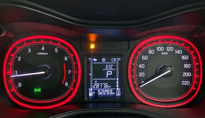 2020 Maruti Vitara Brezza ZXI+ AT SHVS, Petrol, Automatic, 52,398 km, Odometer Image