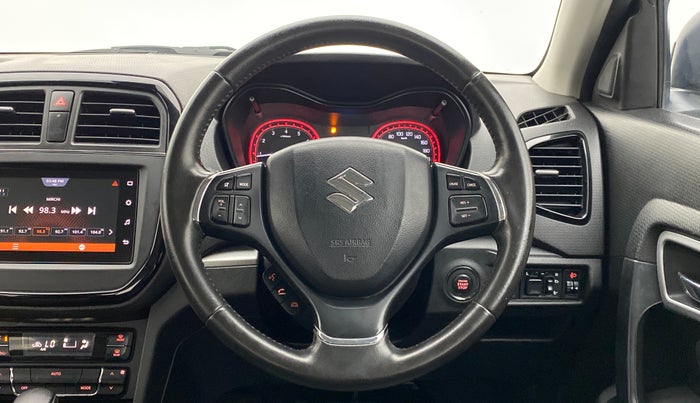2020 Maruti Vitara Brezza ZXI+ AT SHVS, Petrol, Automatic, 52,398 km, Steering Wheel Close Up
