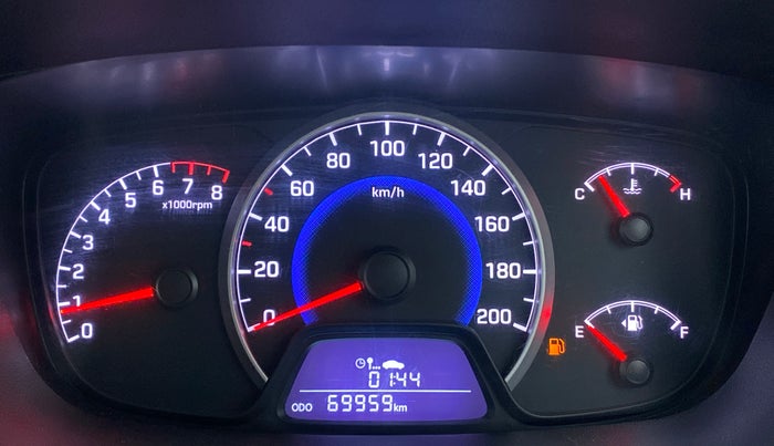 2015 Hyundai Grand i10 MAGNA 1.2 KAPPA VTVT, Petrol, Manual, 70,187 km, Odometer Image