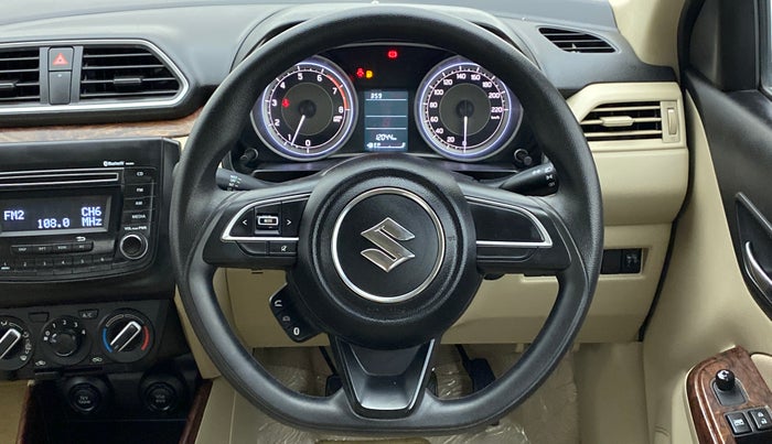 2018 Maruti Dzire VXI, Petrol, Manual, 12,165 km, Steering Wheel Close Up