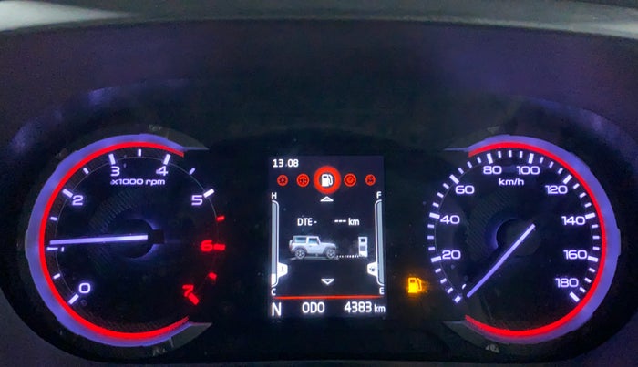 2021 Mahindra Thar LX HT PETROL 4WD MT, Petrol, Manual, 4,870 km, Odometer Image