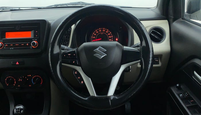 2019 Maruti New Wagon-R VXI 1.2L, Petrol, Manual, 71,428 km, Steering Wheel Close Up