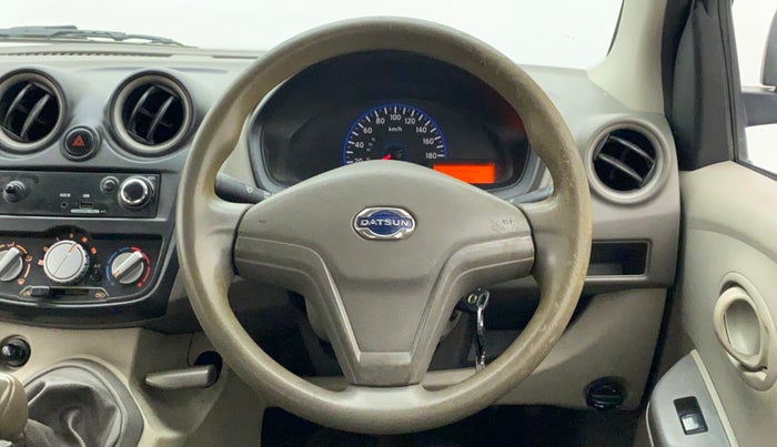 2014 Datsun Go T, Petrol, Manual, 54,033 km, Steering Wheel Close Up