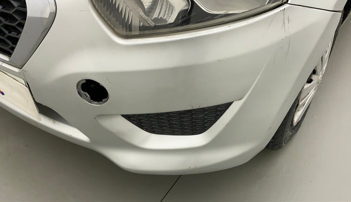 2014 Datsun Go T, Petrol, Manual, 54,033 km, Front bumper - Paint has minor damage