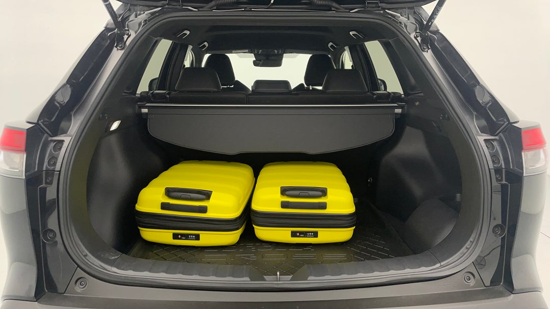 Boot Inside View with Luggage