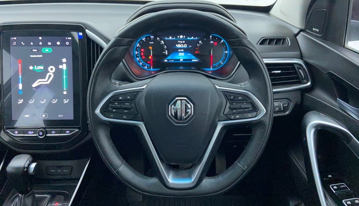 2019 MG HECTOR SHARP DCT PETROL, Petrol, Automatic, 3,829 km, Steering Wheel Close-up