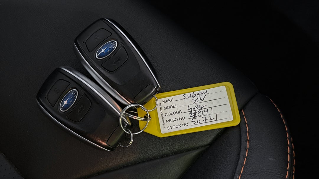 2021 Subaru XV 2.0i-s AWD, Automatic, 72900 km, Key Close-up