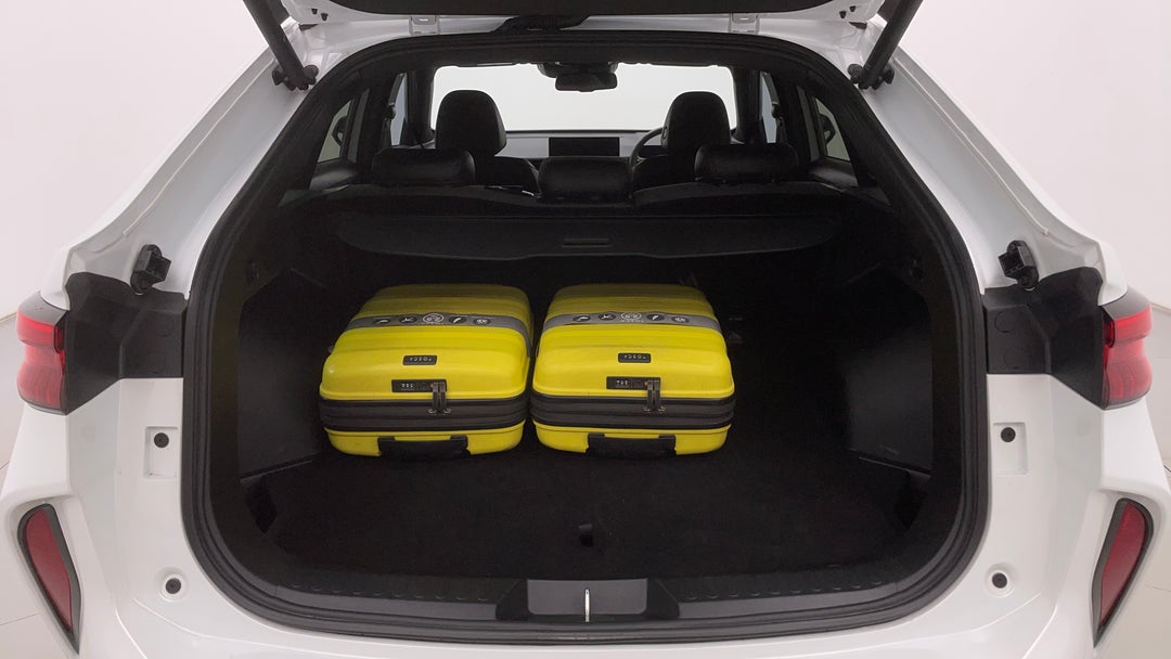 Boot Inside View with Luggage