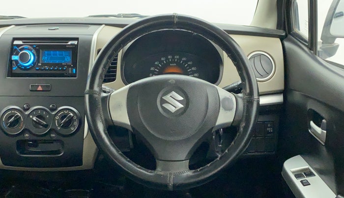 2014 Maruti Wagon R 1.0 LXI, Petrol, Manual, 50,431 km, Steering Wheel Close Up