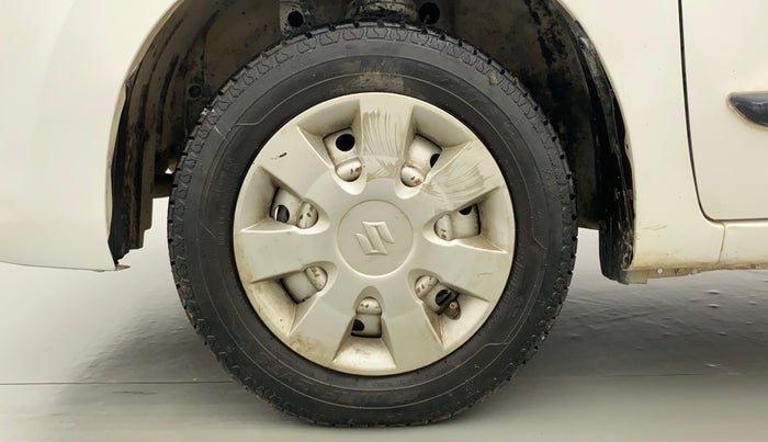 2014 Maruti Wagon R 1.0 LXI, Petrol, Manual, 50,431 km, Left Front Wheel