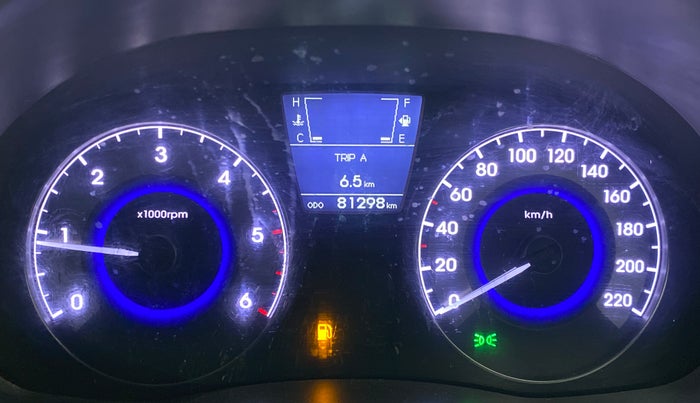2013 Hyundai Verna FLUIDIC 1.6 CRDI SX, Diesel, Manual, 81,298 km, Odometer Image