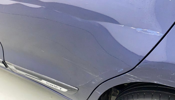 2018 Maruti Swift ZXI AMT, Petrol, Automatic, 61,673 km, Rear left door - Slightly dented