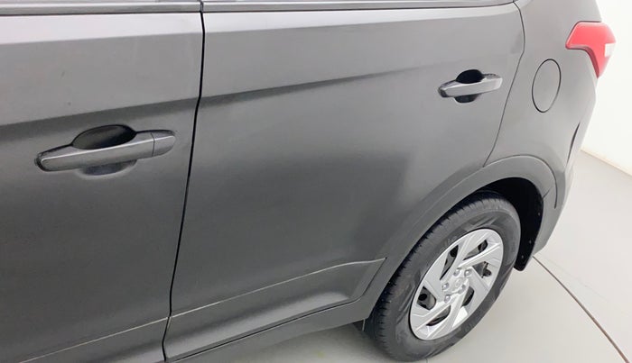 2018 Hyundai Creta E PLUS 1.6 PETROL, Petrol, Manual, 1,14,372 km, Rear left door - Graphic sticker