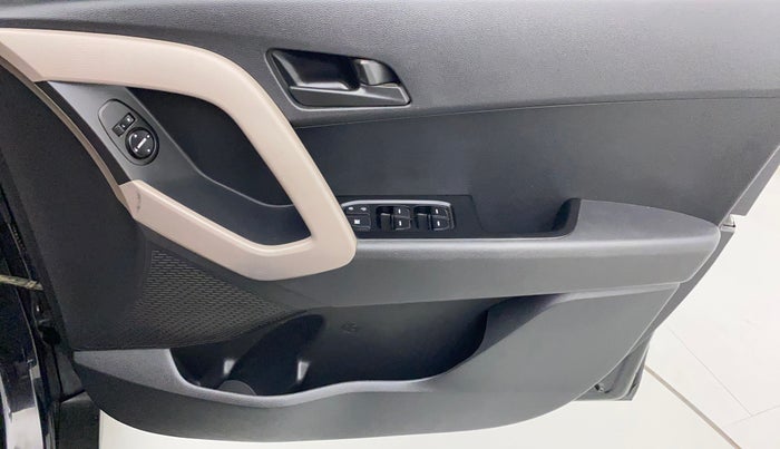 2018 Hyundai Creta E PLUS 1.6 PETROL, Petrol, Manual, 1,14,372 km, Driver Side Door Panels Control