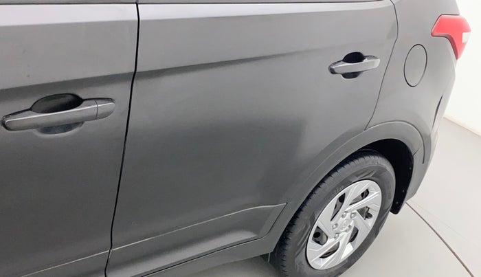 2018 Hyundai Creta E PLUS 1.6 PETROL, Petrol, Manual, 1,14,372 km, Rear left door - Slightly dented