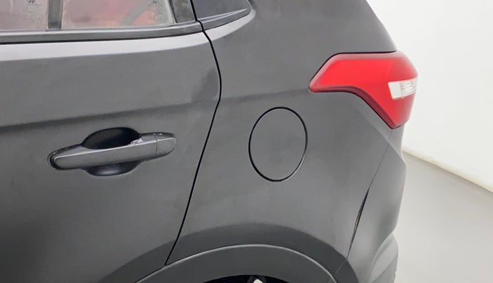 2018 Hyundai Creta E PLUS 1.6 PETROL, Petrol, Manual, 1,14,372 km, Left quarter panel - Minor scratches