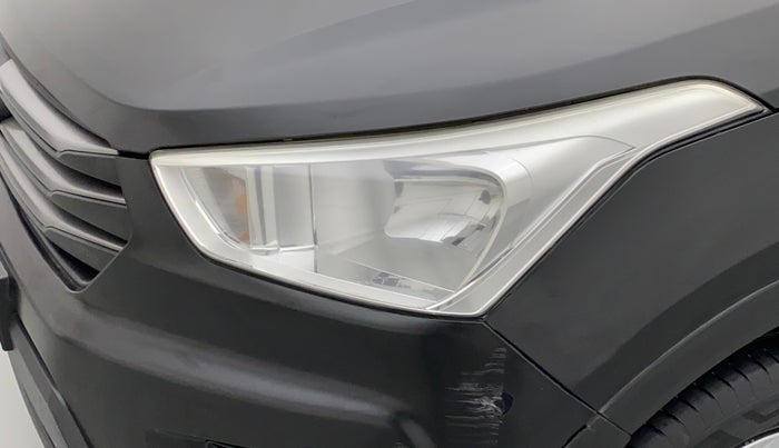 2018 Hyundai Creta E PLUS 1.6 PETROL, Petrol, Manual, 1,14,372 km, Left headlight - Faded