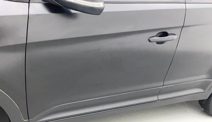 2018 Hyundai Creta E PLUS 1.6 PETROL, Petrol, Manual, 1,14,372 km, Front passenger door - Graphic sticker