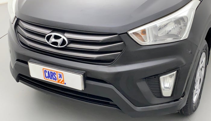 2018 Hyundai Creta E PLUS 1.6 PETROL, Petrol, Manual, 1,14,372 km, Front bumper - Bumper cladding minor damage/missing