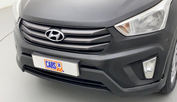 2018 Hyundai Creta E PLUS 1.6 PETROL, Petrol, Manual, 1,14,372 km, Front bumper - Graphic sticker