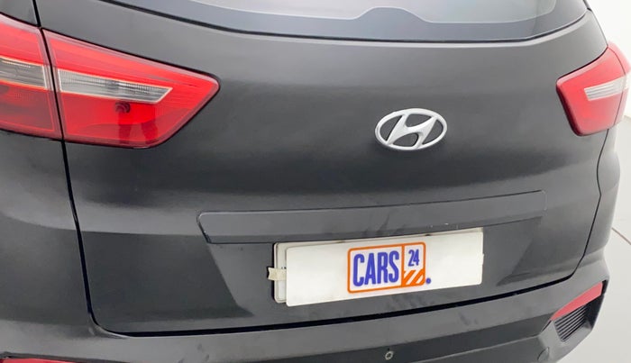 2018 Hyundai Creta E PLUS 1.6 PETROL, Petrol, Manual, 1,14,372 km, Dicky (Boot door) - Paint has minor damage