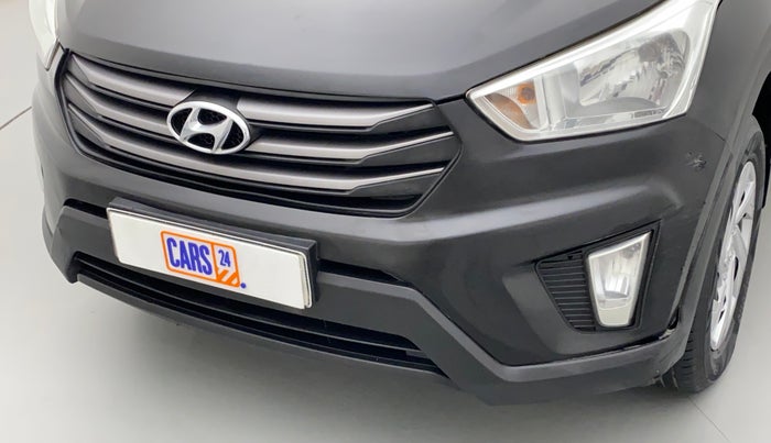 2018 Hyundai Creta E PLUS 1.6 PETROL, Petrol, Manual, 1,14,372 km, Front bumper - Minor damage