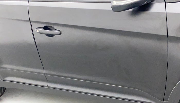 2018 Hyundai Creta E PLUS 1.6 PETROL, Petrol, Manual, 1,14,372 km, Driver-side door - Graphic sticker