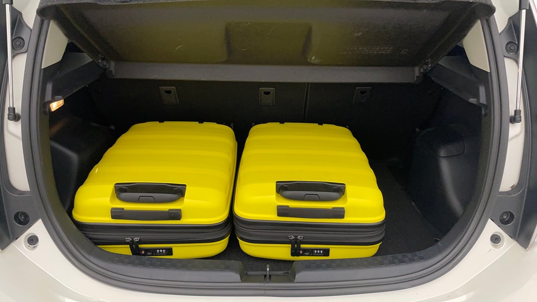 Boot Inside View with Luggage