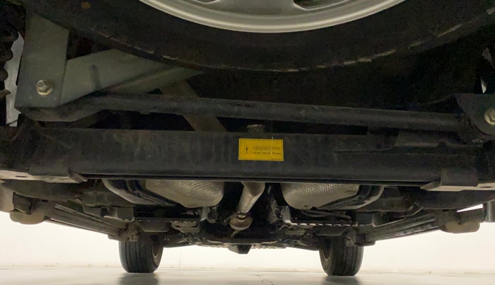 2021 Tata Safari XZA PLUS 6S, Diesel, Automatic, 15,678 km, Rear Underbody