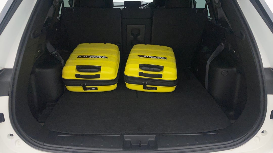 Boot Inside View with Luggage