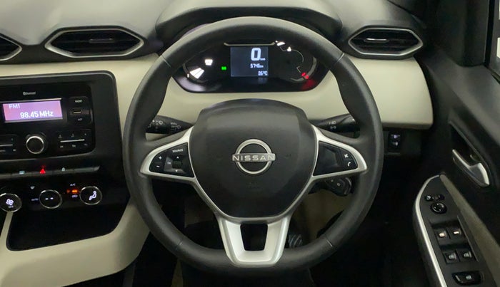 2021 Nissan MAGNITE XL, Petrol, Manual, 5,745 km, Steering Wheel Close Up